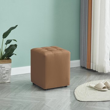 CUBE CAPPUCCINO PU ΣΚΑΜΠΟ 35X35X42εκ. CUBE CAPPUCCINO PU ΣΚΑΜΠΟ 35X35X42εκ.
