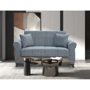 LENA GREY ΥΦΑΣΜΑ 2ΘΕΣΙΟΣ ΚΑΝΑΠΕΣ/ΚΡΕΒΑΤΙ ΜΕ ΑΠΟΘ.ΧΩΡΟ 150Χ80εκ. LENA GREY ΥΦΑΣΜΑ 2ΘΕΣΙΟΣ ΚΑΝΑΠΕΣ/ΚΡΕΒΑΤΙ ΜΕ ΑΠΟΘ.ΧΩΡΟ 150Χ80εκ.