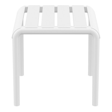 PARIS WHITE ΤΡΑΠΕΖΙ 42X41X40εκ. ΠΟΛ/ΝΙΟΥ