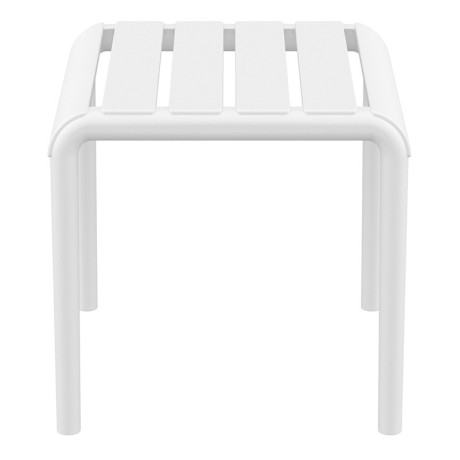 PARIS WHITE ΤΡΑΠΕΖΙ 42X41X40εκ. ΠΟΛ/ΝΙΟΥ