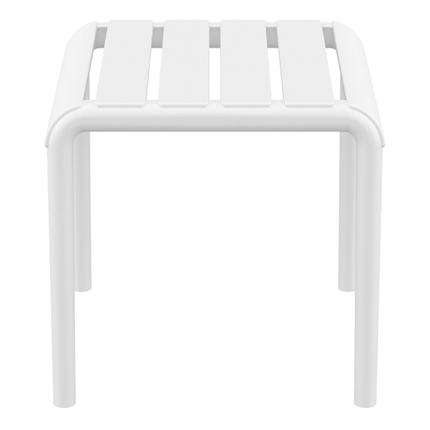 PARIS WHITE ΤΡΑΠΕΖΙ 42X41X40εκ. ΠΟΛ/ΝΙΟΥ