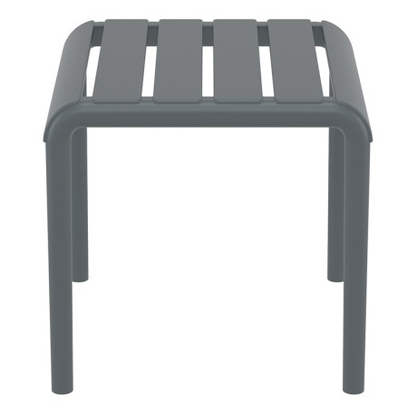 PARIS DARK GREY ΤΡΑΠΕΖΙ 42X41X40εκ. ΠΟΛ/ΝΙΟΥ