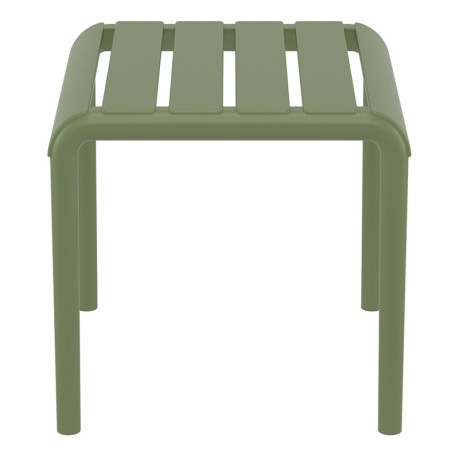 PARIS OLIVE GREEN ΤΡΑΠΕΖΙ 42X41X40εκ. ΠΟΛ/ΝΙΟΥ