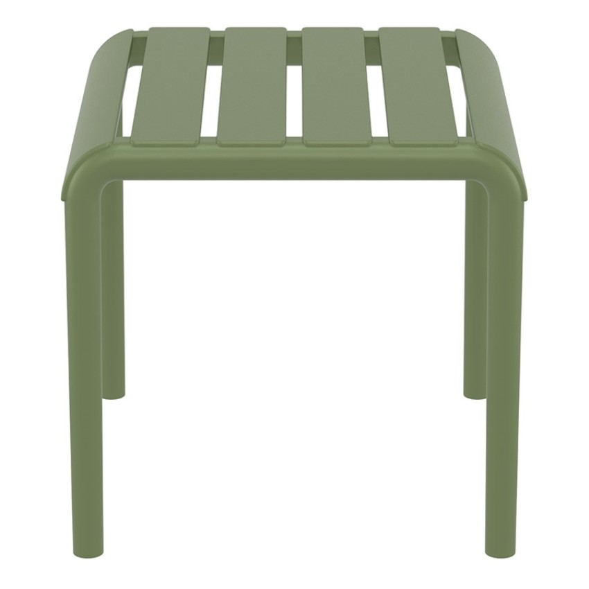 PARIS OLIVE GREEN ΤΡΑΠΕΖΙ 42X41X40εκ. ΠΟΛ/ΝΙΟΥ