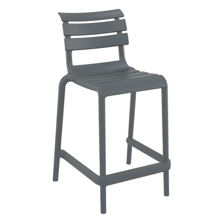 HELEN 65εκ. ΣΚΑΜΠΟ DARK GREY ΠΟΛ/ΝΙΟΥ