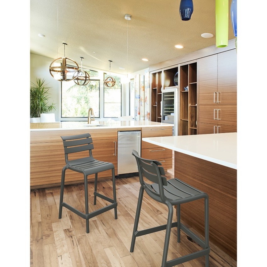 HELEN 65εκ. ΣΚΑΜΠΟ DARK GREY ΠΟΛ/ΝΙΟΥ HELEN 65εκ. ΣΚΑΜΠΟ DARK GREY ΠΟΛ/ΝΙΟΥ