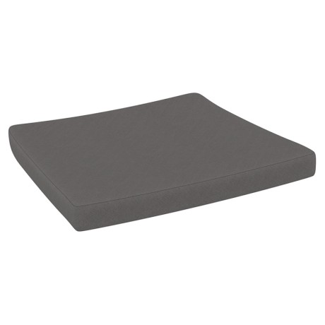 PARIS ΜΑΞΙΛΑΡΙ LOUNGE ΠΟΛ/ΝΑΣ 50Χ48Χ5εκ. DARK GREY