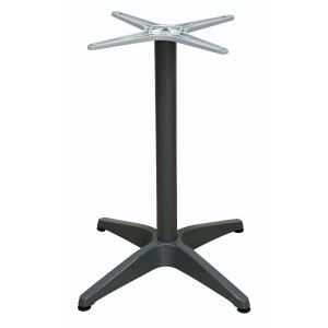 Βάση Τετράνυχη Dark Grey Αλουμινίου 68x68x73εκ.