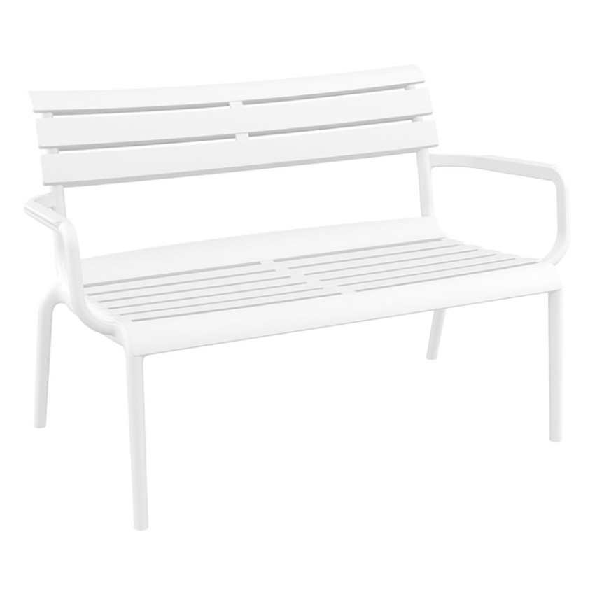 PARIS ΚΑΝΑΠΕΣ WHITE 116X70X75εκ. ΠΟΛ/ΝΙΟΥ