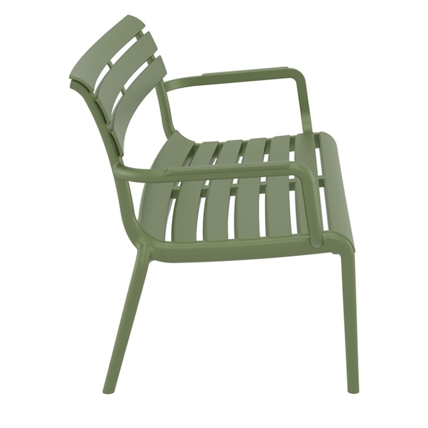 PARIS ΚΑΝΑΠΕΣ OLIVE GREEN 116X70X75εκ. ΠΟΛ/ΝΙΟΥ PARIS ΚΑΝΑΠΕΣ OLIVE GREEN 116X70X75εκ. ΠΟΛ/ΝΙΟΥ