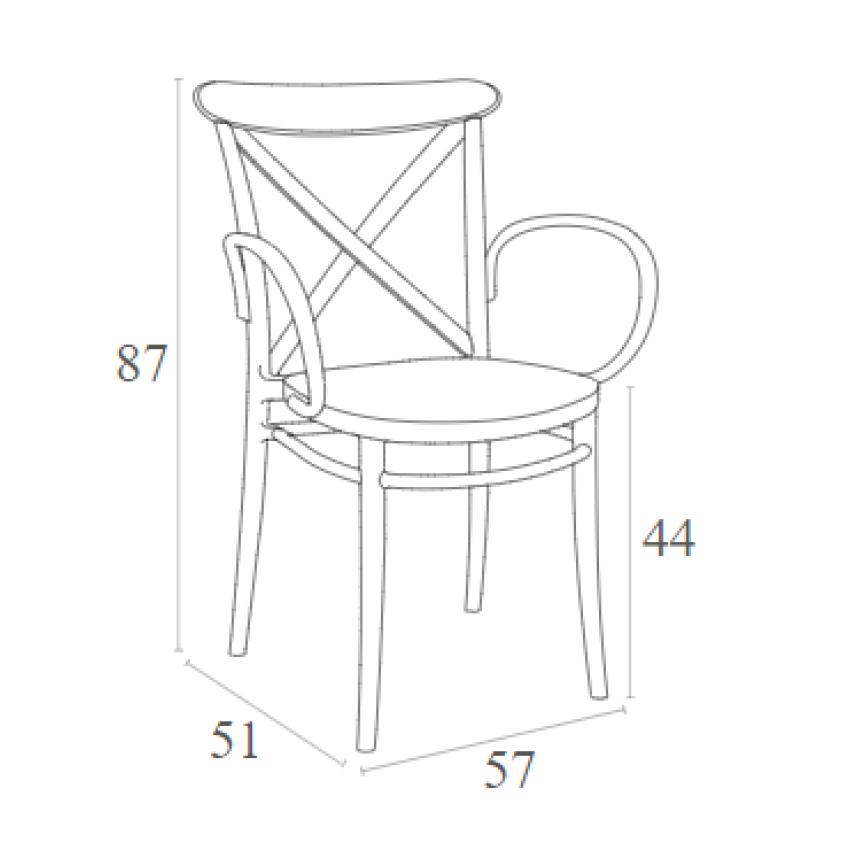 CROSS XL BLACK ΠΟΛΥΘΡΟΝΑ ΠΟΛ/ΝΙΟΥ CROSS XL BLACK ΠΟΛΥΘΡΟΝΑ ΠΟΛ/ΝΙΟΥ