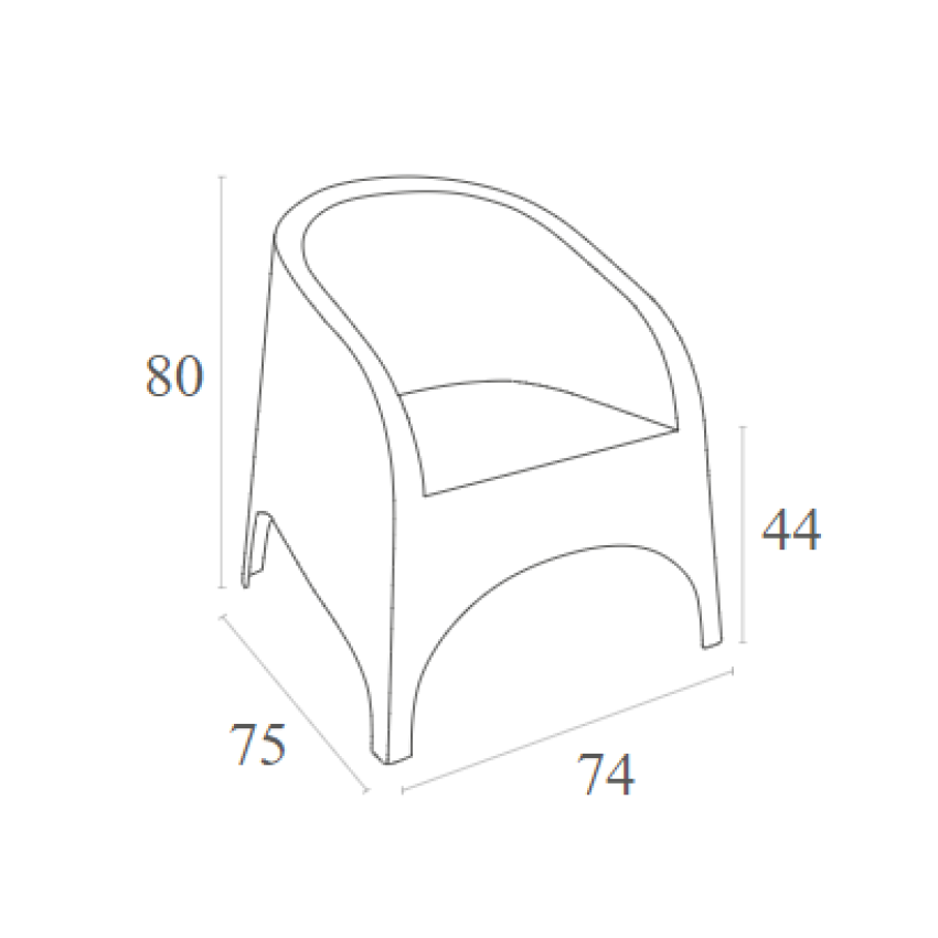 ARUBA BROWN ΠΟΛΥΘΡΟΝΑ ΠΟΛ/ΝΙΟΥ