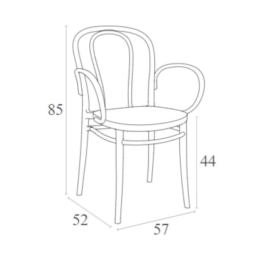 VICTOR XL BLACK ΠΟΛΥΘΡΟΝΑ ΠΟΛ/ΝΙΟΥ
