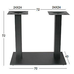 FLAT PROMO ΜΑΚΡΟΣΤΕΝΗ 70Χ40Χ72εκ.ΜΕΤΑΛΛΙΚΗ