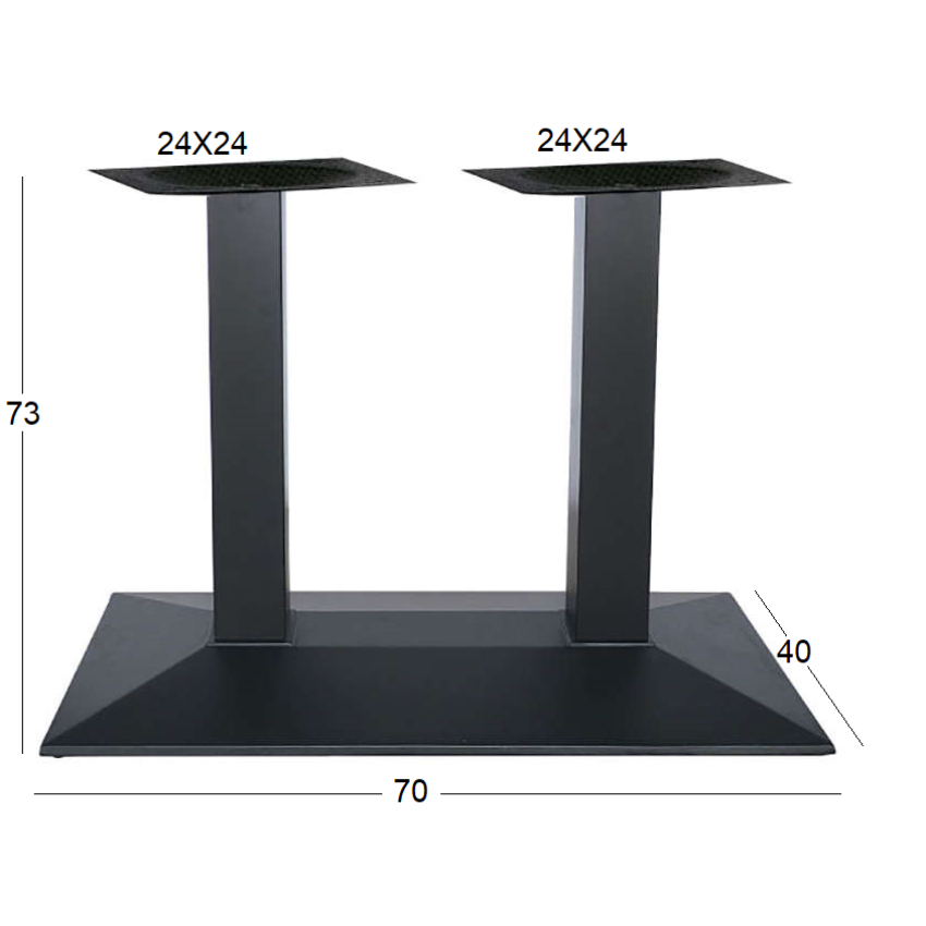 LIMA ΜΑΚΡΟΣΤΕΝΗ 73Χ40Χ73εκ.ΒΑΣΗ ΜΑΝΤΕΜΙ