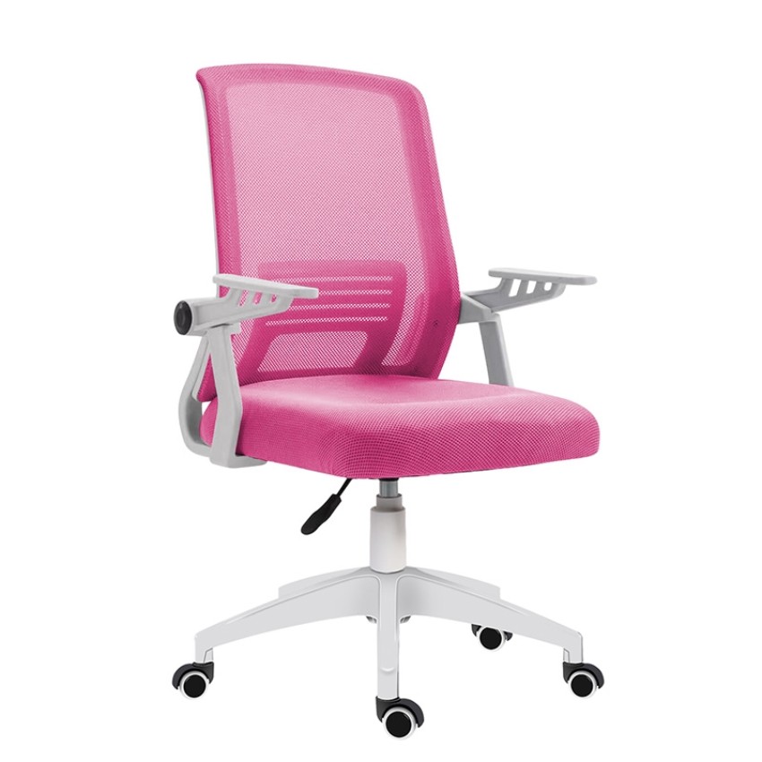 A1180W ΛΕΥΚΟ/ΡΟΖ MESH ΠΟΛ/ΝΑ ΓΡΑΦΕΙΟΥ A1180W ΛΕΥΚΟ/ΡΟΖ MESH ΠΟΛ/ΝΑ ΓΡΑΦΕΙΟΥ