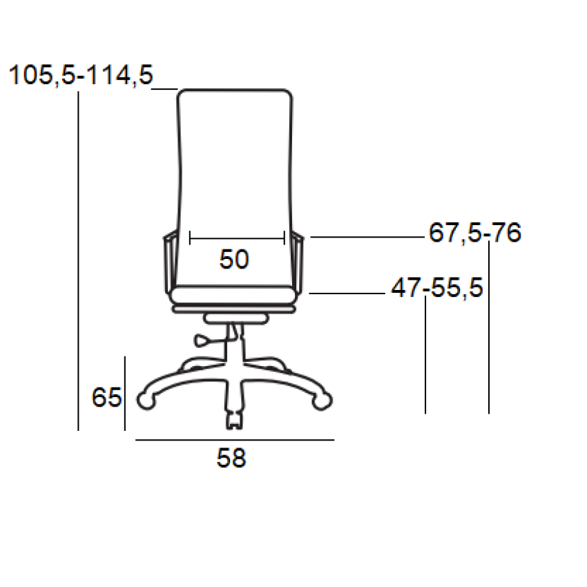 A9280 ΜΑΥΡΟ PU ΠΟΛ/ΝΑ ΓΡΑΦΕΙΟΥ A9280 ΜΑΥΡΟ PU ΠΟΛ/ΝΑ ΓΡΑΦΕΙΟΥ
