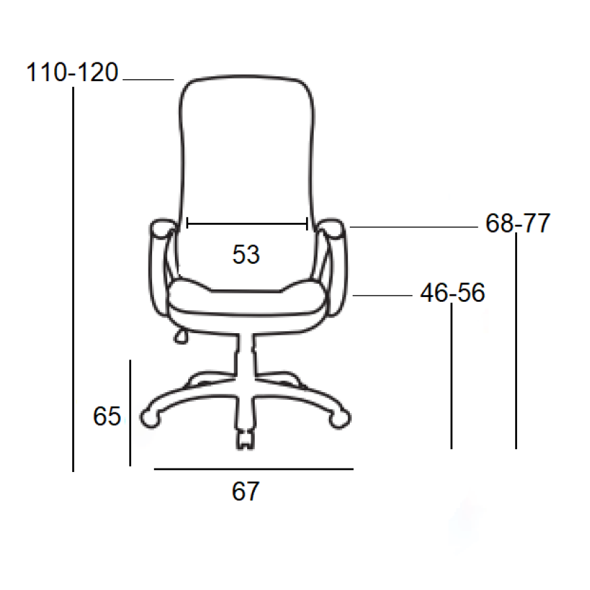 A9250 ΜΑΥΡΗ ΠΟΛΥΘΡΟΝΑ ΓΡΑΦΕΙΟΥ