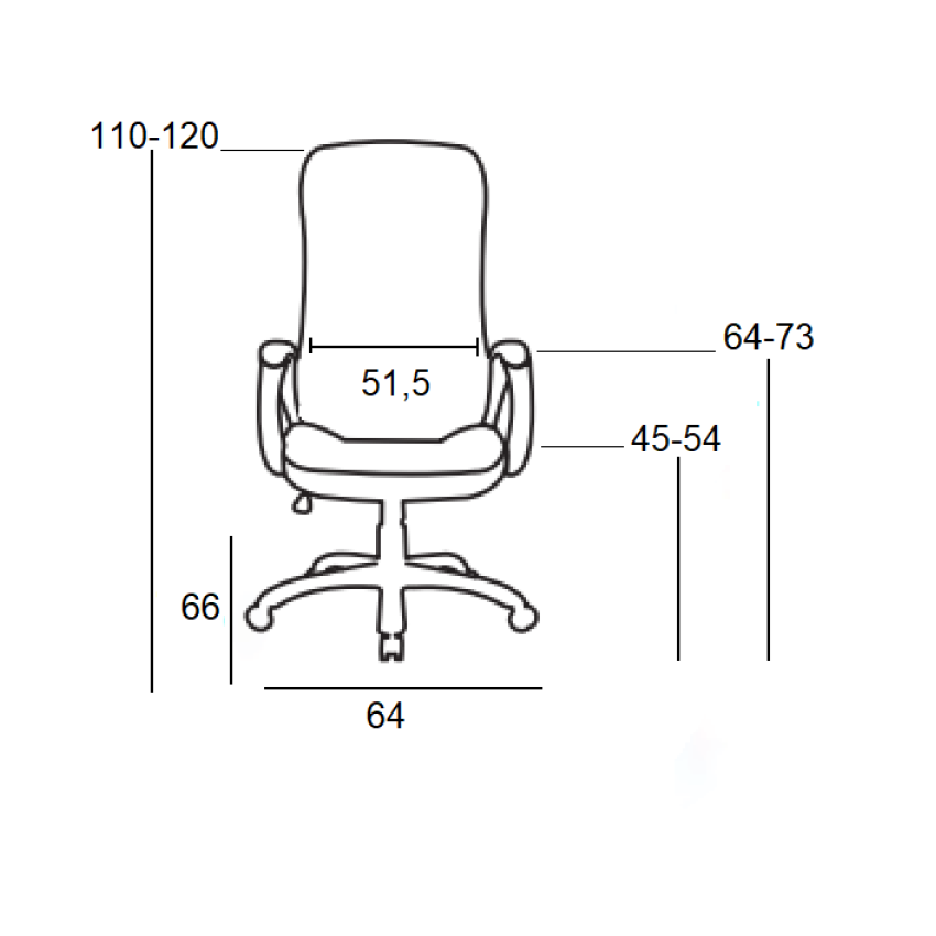 A3500 ΜΑΥΡΗ ΠΟΛΥΘΡΟΝΑ ΓΡΑΦΕΙΟΥ