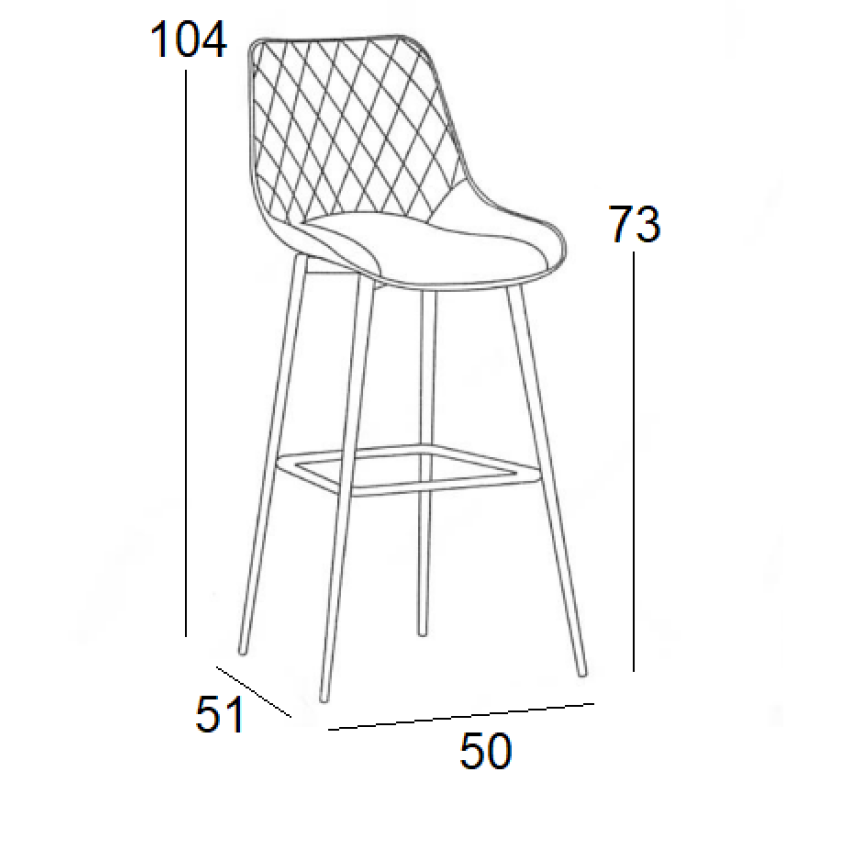 ALESIA ΜΑΥΡΟ ΥΦΑΣΜΑ 74εκ. ΣΚΑΜΠΟ ΜΕΤΑΛΛΙΚΟ ALESIA ΜΑΥΡΟ ΥΦΑΣΜΑ 74εκ. ΣΚΑΜΠΟ ΜΕΤΑΛΛΙΚΟ