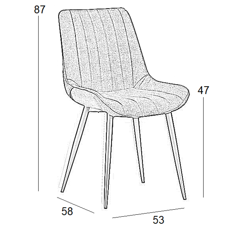 BONY BLACK ΥΦΑΣΜΑ(Σ4)ΚΑΡΕΚΛΑ ΜΕΤΑΛΛΙΚΗ BONY BLACK ΥΦΑΣΜΑ(Σ4)ΚΑΡΕΚΛΑ ΜΕΤΑΛΛΙΚΗ