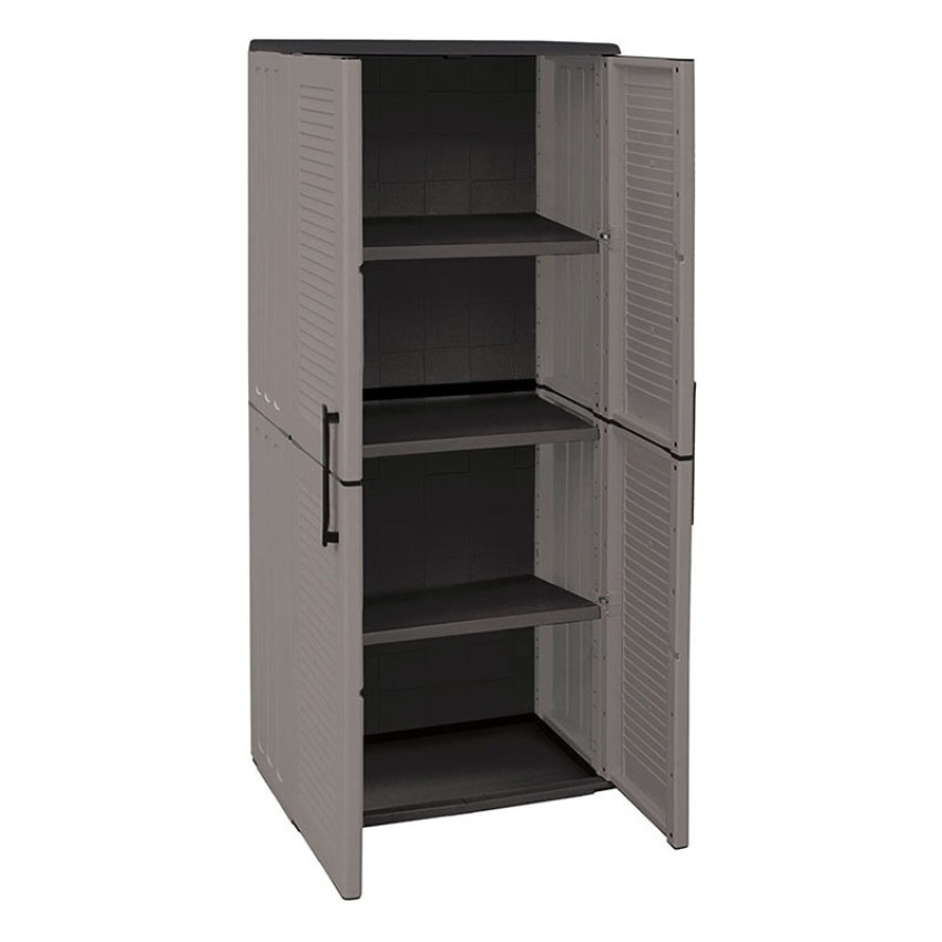 Ντουλάπα Πλαστική Ιταλίας Διφυλλία/3 Ράφια 68X37X163εκ. Ντουλάπα Πλαστική Ιταλίας Διφυλλία/3 Ράφια 68X37X163εκ.