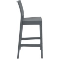 MAYA 75εκ. ΣΚΑΜΠΟ DARK GREY ΠΟΛ/ΝΙΟΥ
