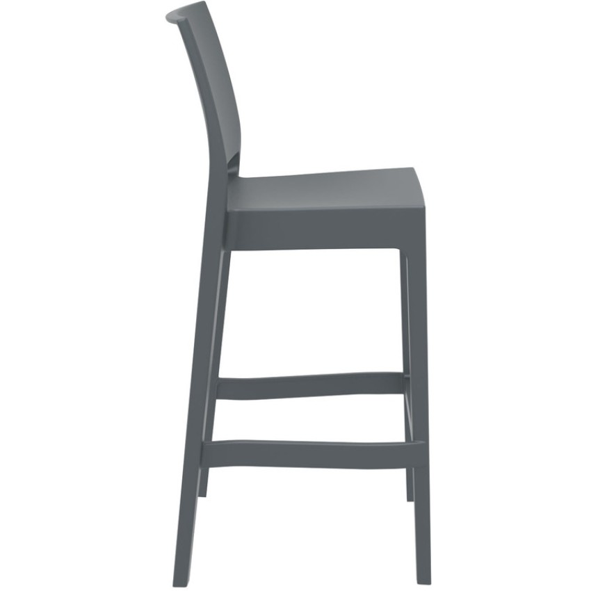 MAYA 75εκ. ΣΚΑΜΠΟ DARK GREY ΠΟΛ/ΝΙΟΥ