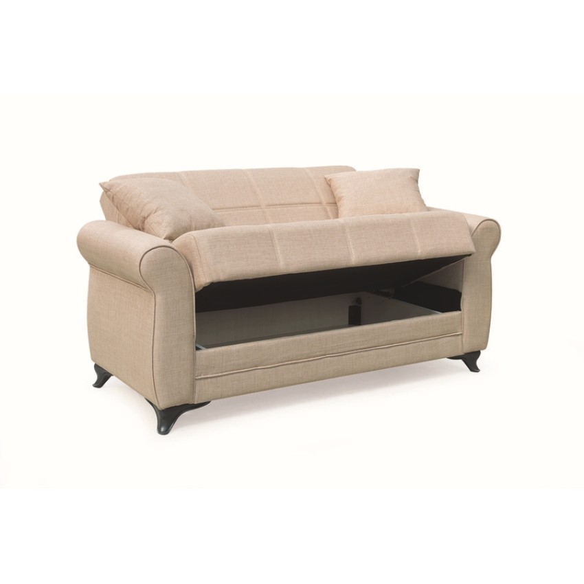 LENA LIGHT BROWN ΥΦΑΣΜΑ 2ΘΕΣΙΟΣ ΚΑΝΑΠΕΣ/ΚΡΕΒΑΤΙ ΜΕ ΑΠΟΘ.ΧΩΡΟ 150Χ80εκ. LENA LIGHT BROWN ΥΦΑΣΜΑ 2ΘΕΣΙΟΣ ΚΑΝΑΠΕΣ/ΚΡΕΒΑΤΙ ΜΕ ΑΠΟΘ.ΧΩΡΟ 150Χ80εκ.