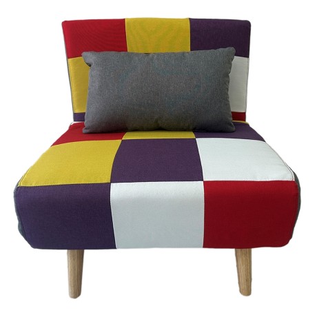 SARA PATCHWORK ΥΦΑΣΜΑ ΠΟΛΥΘΡΟΝΑ/ΚΡΕΒΑΤΙ 75Χ80εκ.