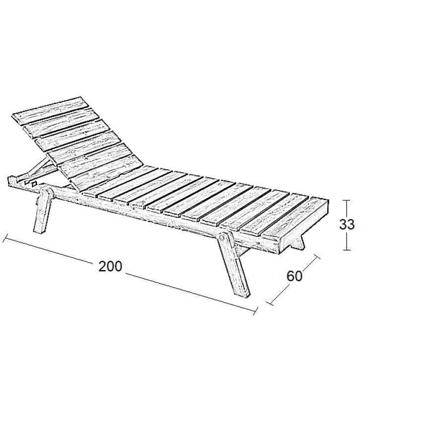 MARIS ΞΑΠΛΩΣΤΡΑ ΞΥΛ. 60X200Χ37εκ. MARIS ΞΑΠΛΩΣΤΡΑ ΞΥΛ. 60X200Χ37εκ.