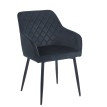SIENA BLACK VELVET ΥΦΑΣΜΑ ΠΟΛΥΘΡΟΝΑ ΜΕΤΑΛΛΙΚΗ