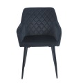 SIENA BLACK VELVET ΥΦΑΣΜΑ ΠΟΛΥΘΡΟΝΑ ΜΕΤΑΛΛΙΚΗ