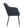 SIENA BLACK VELVET ΥΦΑΣΜΑ ΠΟΛΥΘΡΟΝΑ ΜΕΤΑΛΛΙΚΗ