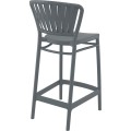 PORTOFINO 65εκ. ΣΚΑΜΠΟ DARK GREY ΠΟΛ/ΝΙΟΥ