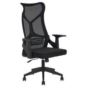 A9920 ΜΑΥΡO MESH ΠΟΛΥΘΡΟΝΑ ΓΡΑΦΕΙΟΥ