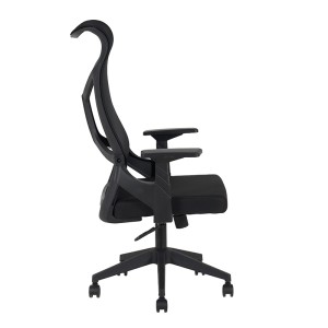 A9920 ΜΑΥΡO MESH ΠΟΛΥΘΡΟΝΑ ΓΡΑΦΕΙΟΥ