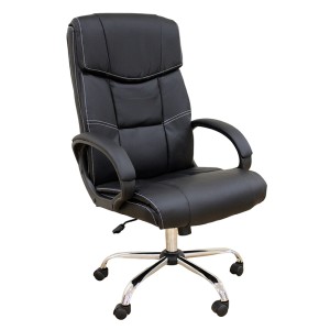 A9939 ΜΑΥΡΟ PVC ΠΟΛΥΘΡΟΝΑ ΓΡΑΦΕΙΟΥ