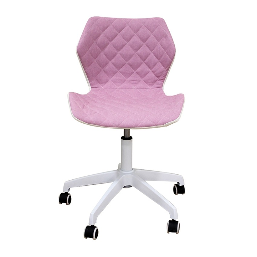 A1700-W ΛΕΥΚΟ/ΡΟΖ ΥΦΑΣΜΑ ΚΑΡΕΚΛΑ ΓΡΑΦΕΙΟΥ