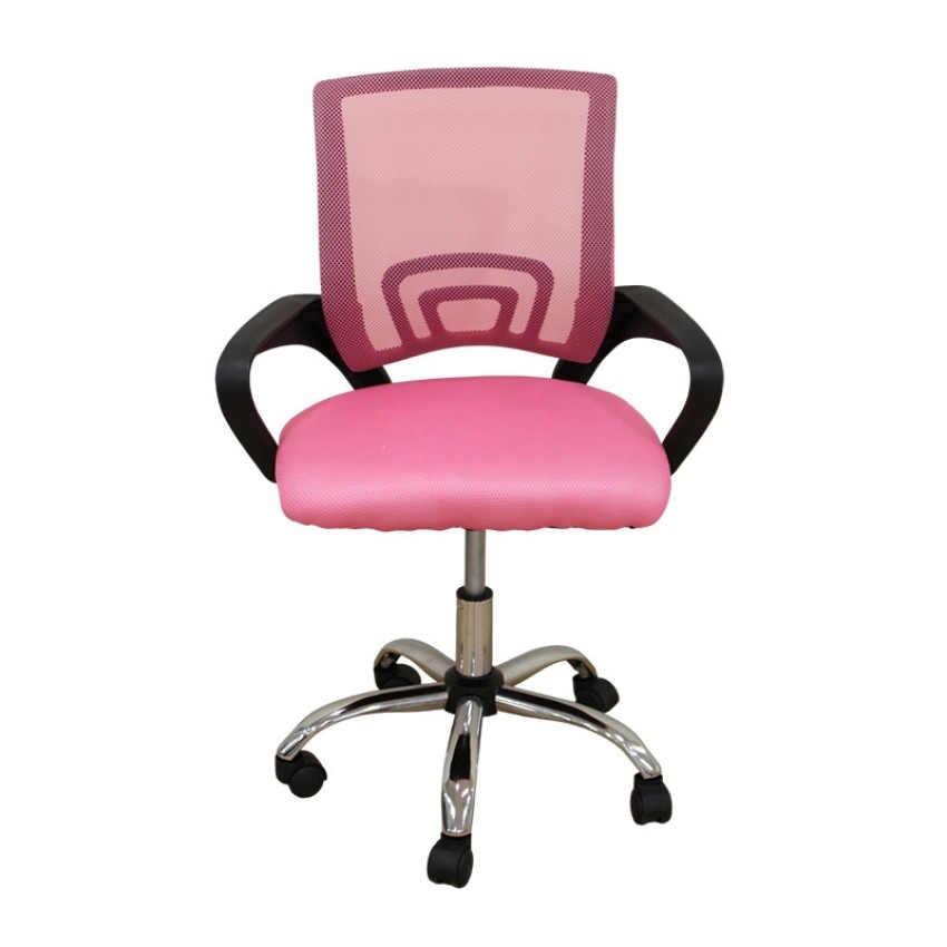 A1850 S ΧΡΩΜΙΟ/ΡΟΖ MESH ΠΟΛΥΘΡΟΝΑ ΓΡΑΦΕΙΟΥ