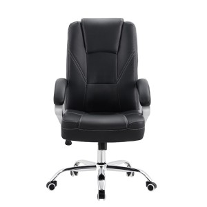 A9948 ΜΑΥΡO PU ΠΟΛΥΘΡΟΝΑ ΓΡΑΦΕΙΟΥ