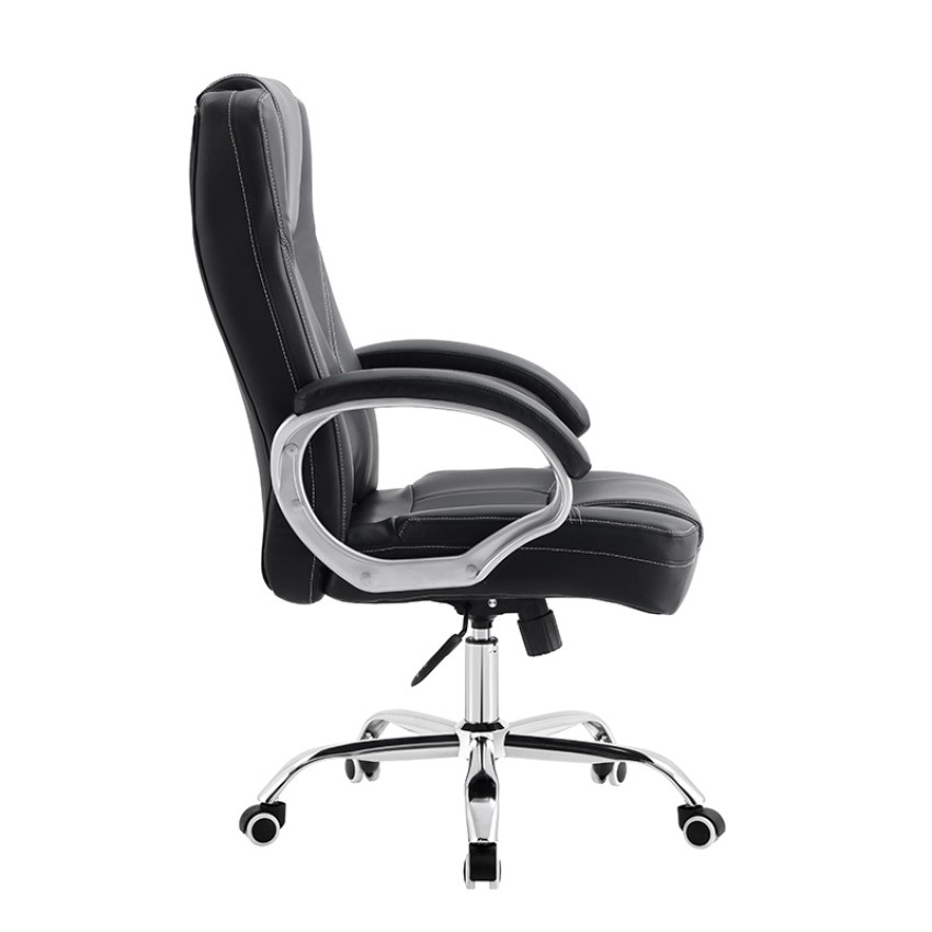 A9948 ΜΑΥΡO PU ΠΟΛΥΘΡΟΝΑ ΓΡΑΦΕΙΟΥ