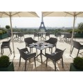 DORA DARK GREY ΠΟΛΥΘΡΟΝΑ ΠΟΛ/ΝΙΟΥ 58X59X80εκ.