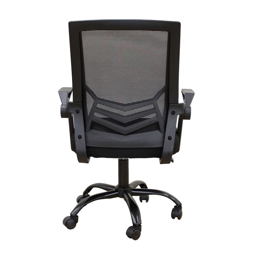 A1830 ΜΑΥΡΟ/ΜΑΥΡΟ MESH ΠΟΛ/ΝΑ ΓΡΑΦΕΙΟΥ 62X54X44-91/53-100εκ.