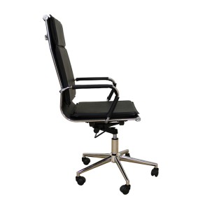 A9952 ΜΑΥΡΟ PU ΠΟΛΥΘΡΟΝΑ ΓΡΑΦΕΙΟΥ 54Χ51Χ54-110/60-123εκ.