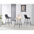 REPO GREY VELVET ΥΦΑΣΜΑ 66εκ. ΣΚΑΜΠΟ ΜΕΤΑΛΛΙΚΟ 48X49X66-96εκ.