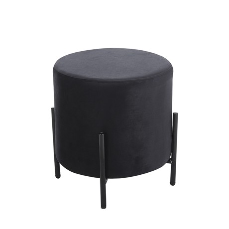 BELLA/R ΣΚΑΜΠΟ BLACK VELVET ΥΦΑΣΜΑ Φ.35Χ38εκ.