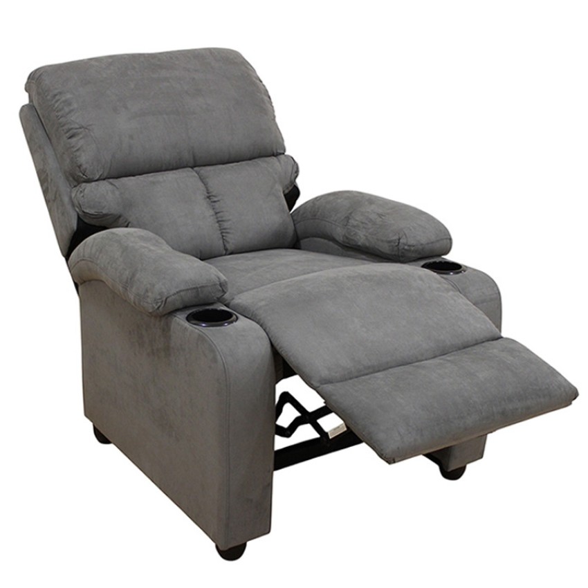 SUNDAY MASSAGE ΠΟΛΥΘΡΟΝΑ GREY ΥΦΑΣΜΑ 78Χ89Χ106εκ.