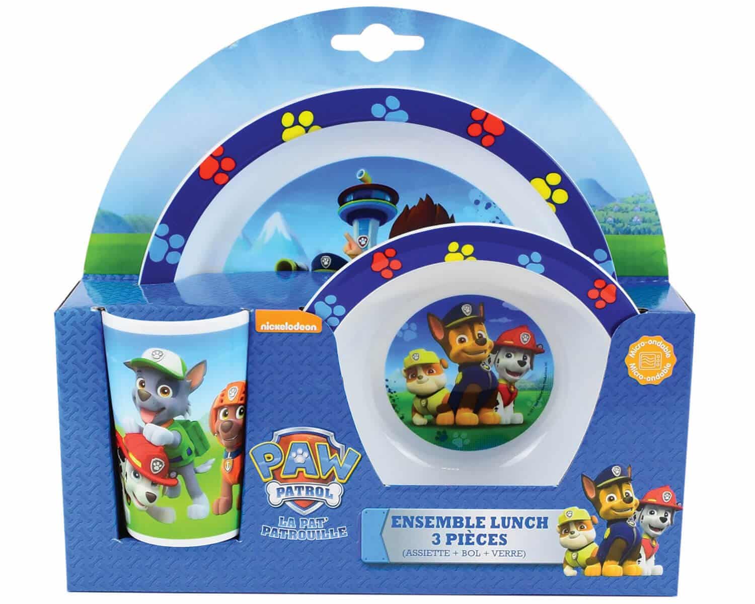 Paw Patrol παιδικό σερβίτσιο φαγητού