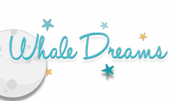 Whale Dreams Pink απλίκα τοίχου S